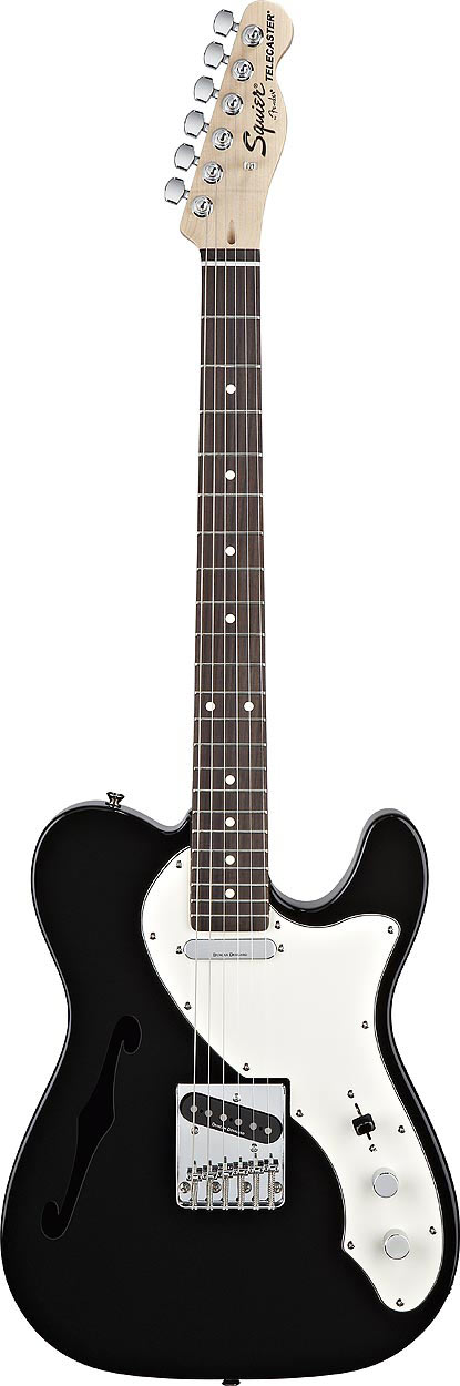 Squier Vintage Modified Tele Thinline Black