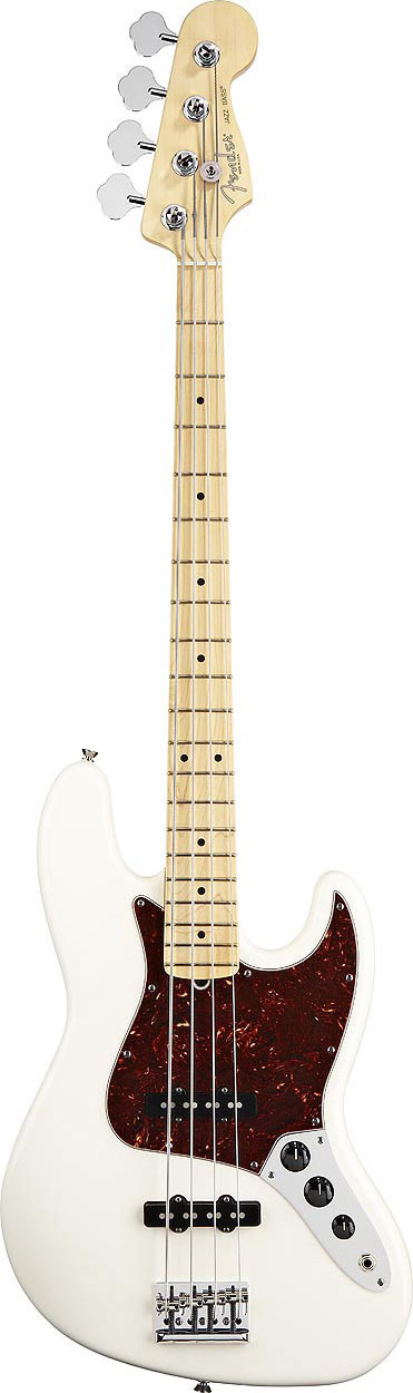 Fender American Standard Jazz Bass MN Olympic White (End of Line)