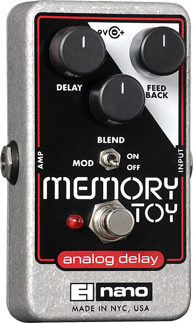 Electro Harmonix Memory Toy Analog Delay With Modulation
