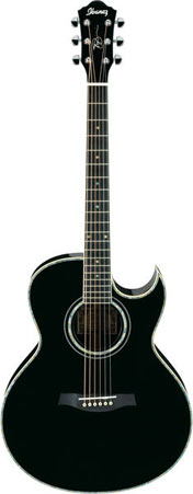 Ibanez JSA10-BK Joe Satriani Signature with Fishman Ellipse