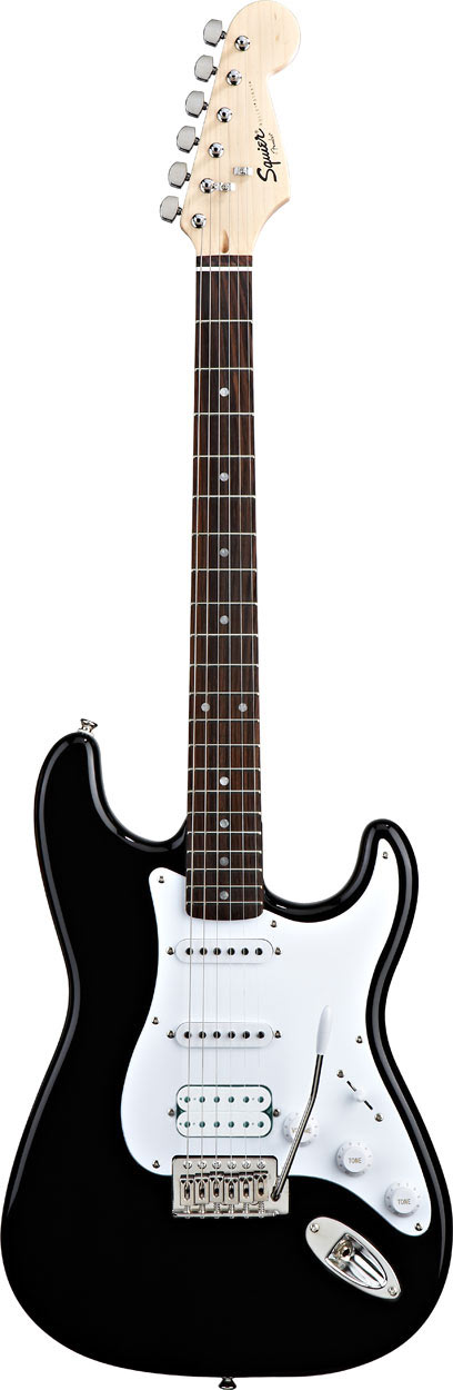 Squier Bullet Strat Black HSS
