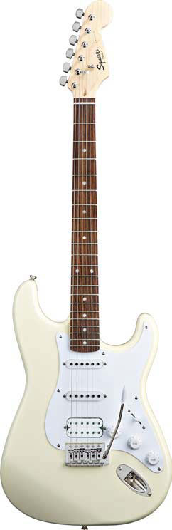 Squier Bullet Stratocaster Arctic White HSS