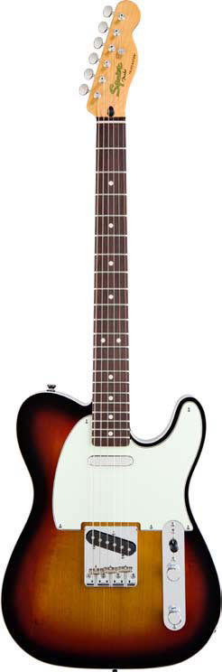 Squier Classic Vibe Telecaster Custom 3 Tone Sunburst RW
