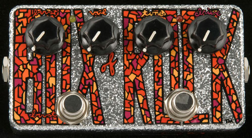 ZVEX Hand Painted Box of Rock BB108 Silver Sparkle