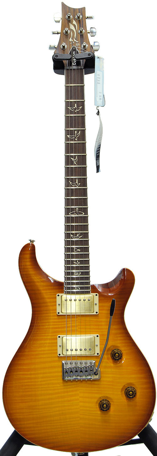 PRS 25th Anniversary Custom 24 10 Top Birds Matteo Mist Wide Thin