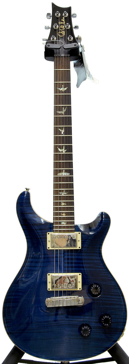 PRS Custom 22 Whale Blue 10 Top Birds