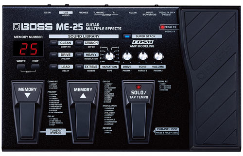 BOSS ME-25 Guitar FX