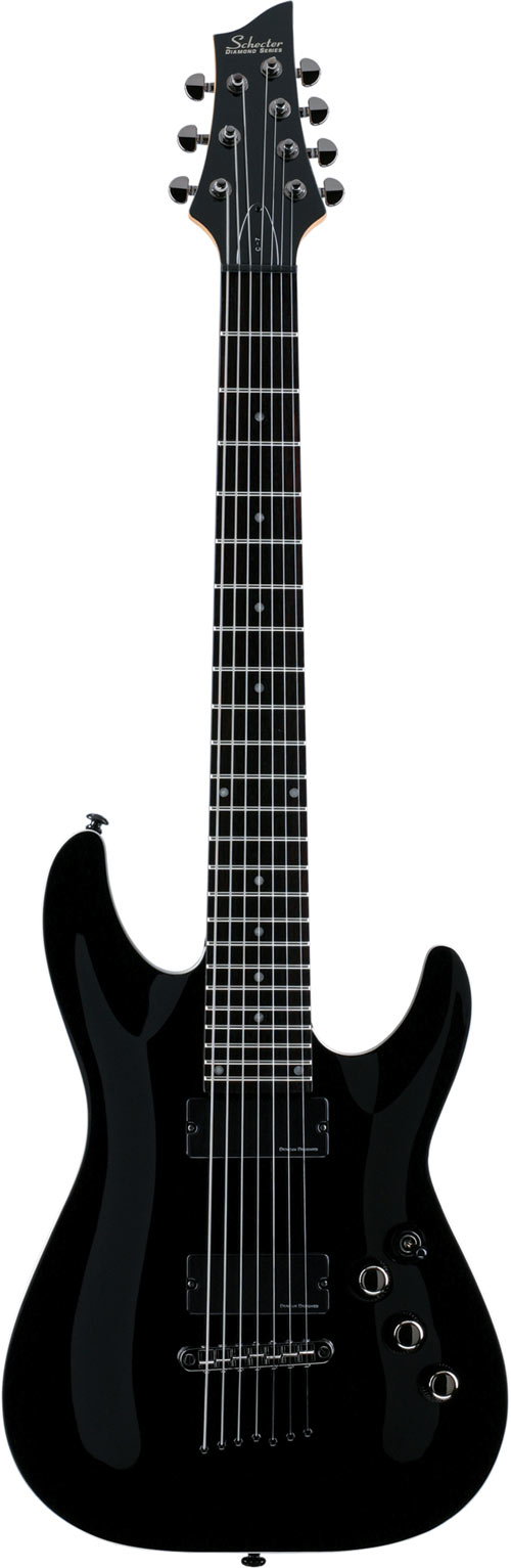Schecter C-7 Gloss Black