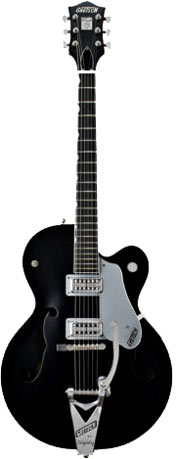 Gretsch G6120SHBKTV Setzer Hot Rod Flat Black TV Jones
