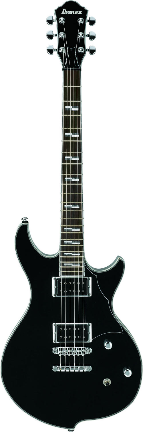 ibanez darkstone DN500 セットネック　ダブルカッタウェイ Ibanez DN500 Darkstone Black | guitarguitar