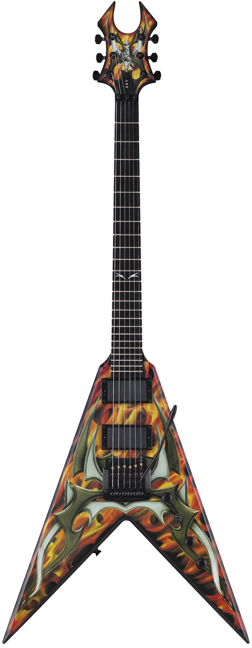 BC Rich Kerry King Signature V Generation 2 Flame