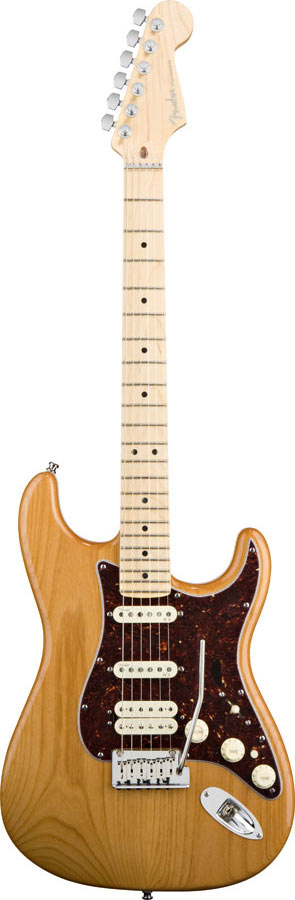 Fender American Deluxe Strat HSS MN Amber (Discontinued Model)
