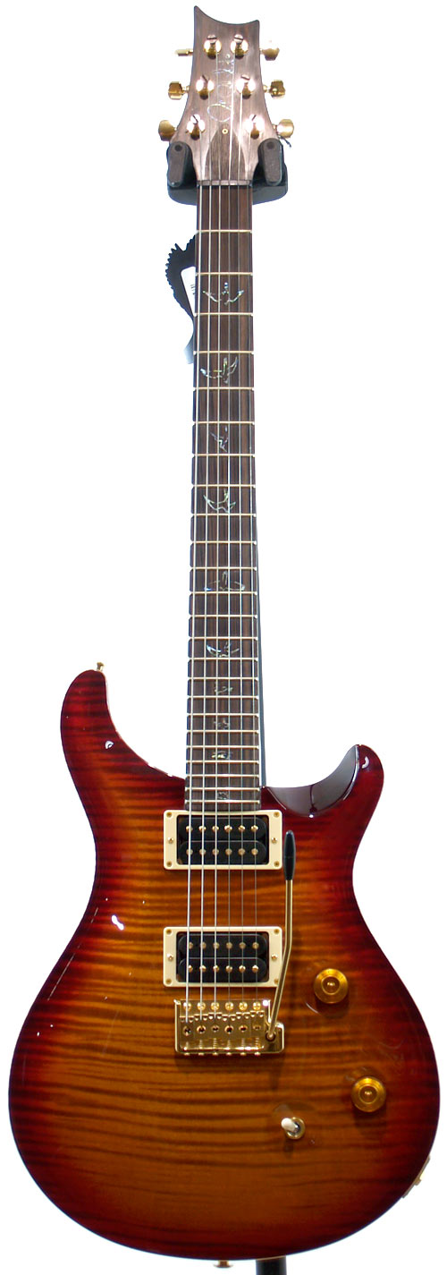 PRS Custom 24 Artist Pack Dark Cherry Sunburst Wide Thin One Piece Top