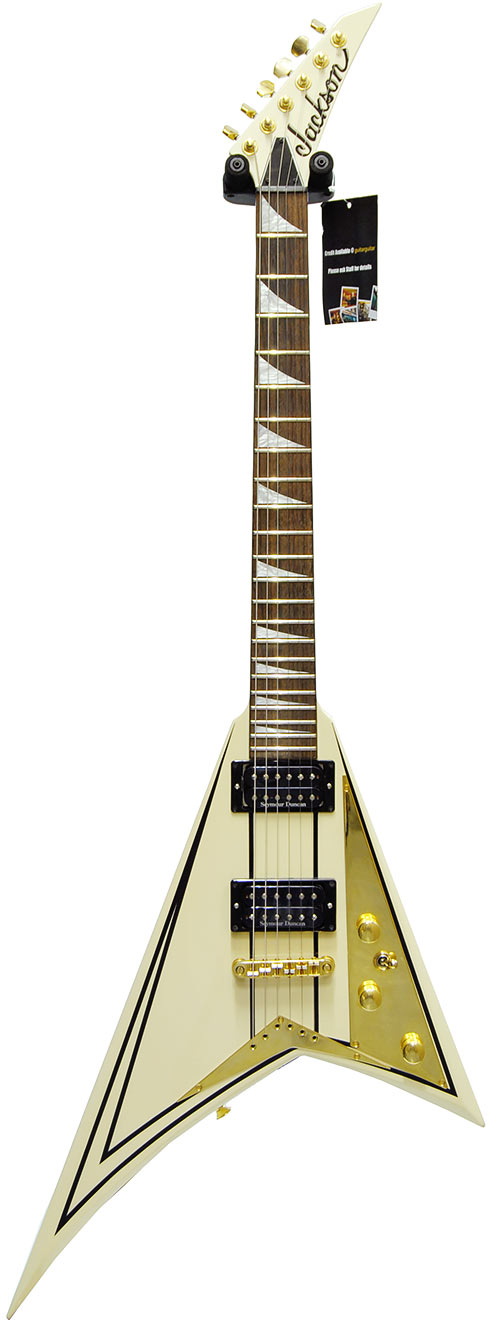 Jackson RR5 Ivory Pinstripe (EX Display)