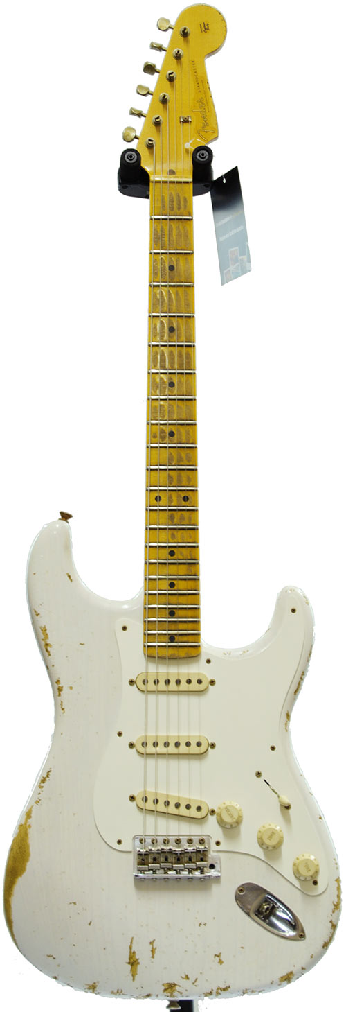 Fender Custom Shop 1957 Heavy Relic Strat White Blonde