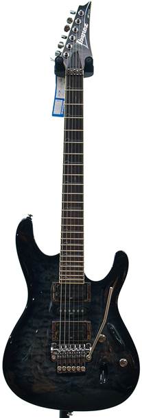 Ibanez S570DXQM-TGB Transparent Gray Burst | guitarguitar