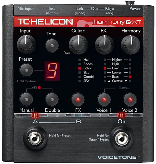 TC Helicon VoiceTone Harmony-G XT