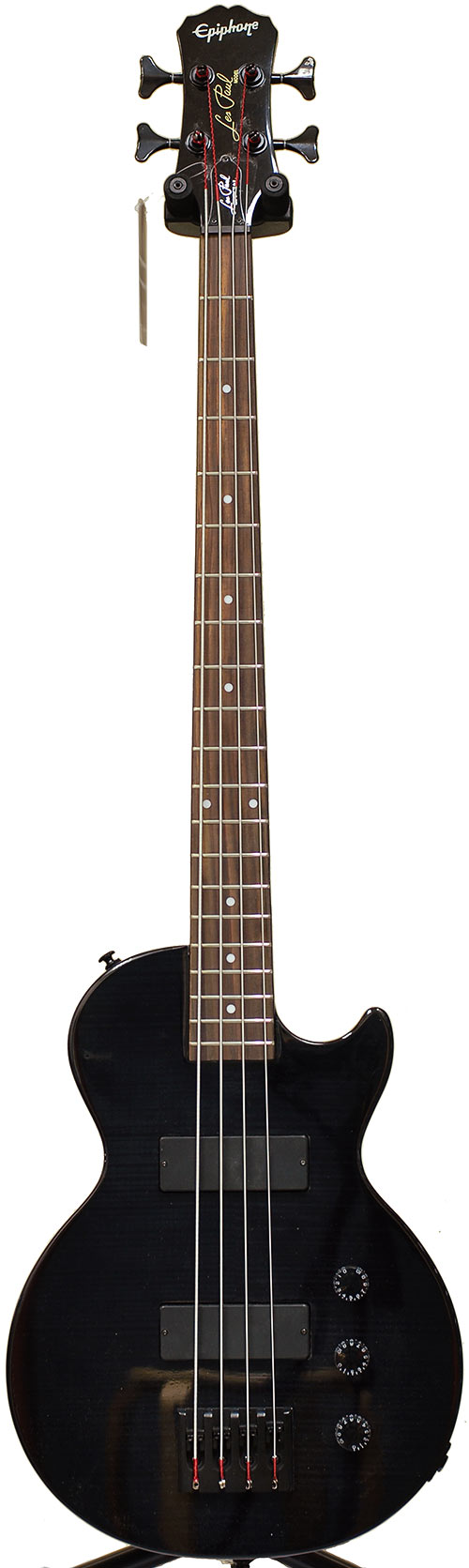 Epiphone Les Paul Special Bass Trans Black