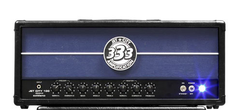 Jet City JCA100H 100 Watt All Tube Head-Design By Soldano