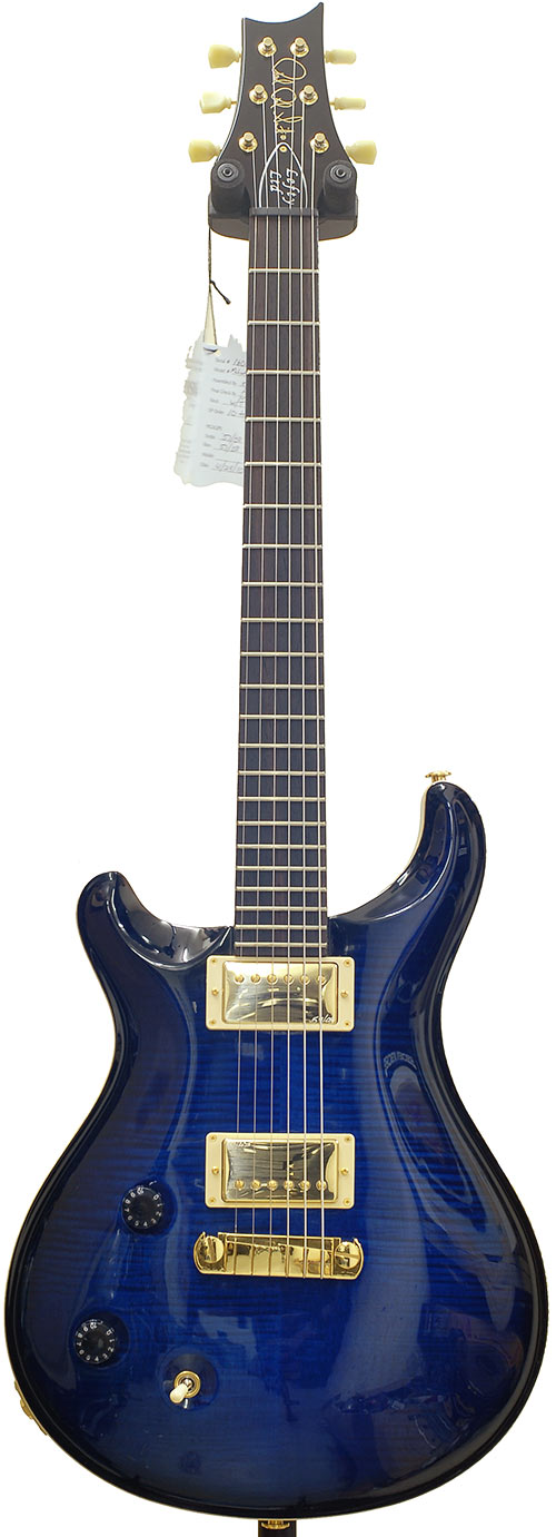 PRS McCarty Lefty Ltd Sapphire Smokeburst Stoptail 57/08 Pick Ups