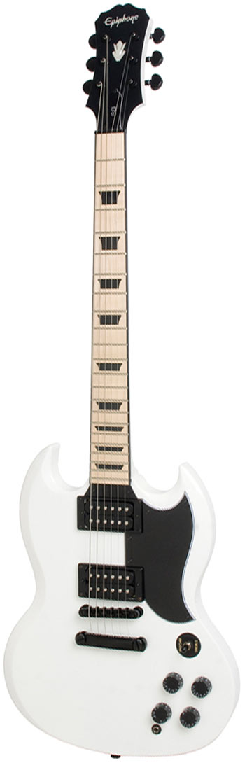 Epiphone G400 SG Negative Alpine White MN | guitarguitar