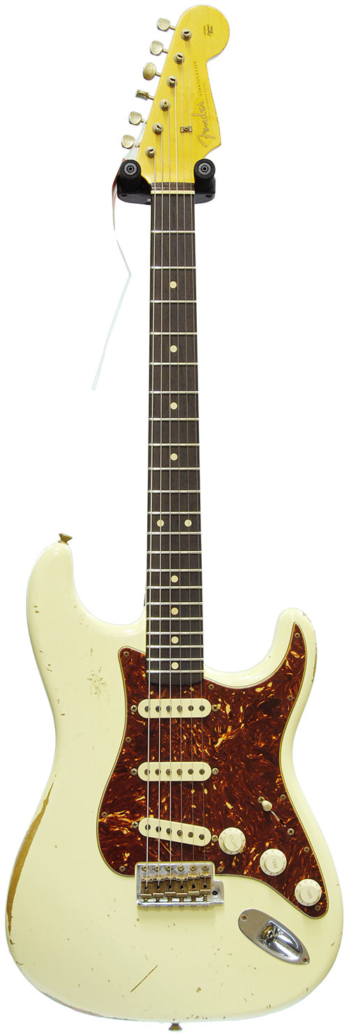 Fender Custom Shop Heavy Relic Strat Tortoise Shell Vintage White
