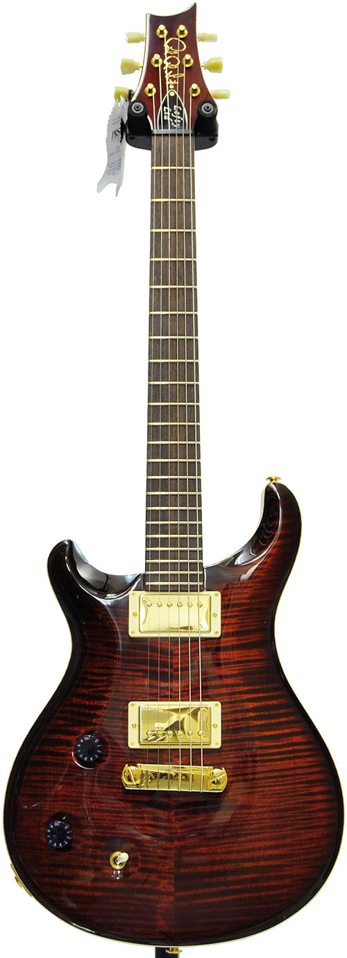 PRS McCarty Lefty Ltd Fire Red 10 Top Stoptail 57/08 Pick Ups