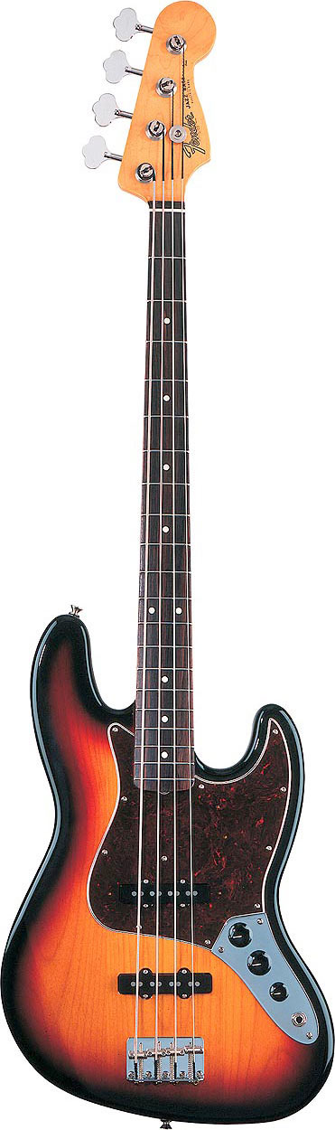 Fender Classic 60s Jazz Bass 3 Colour Sunburst RW