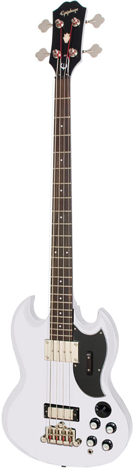 Epiphone Ltd. Ed. 1960's EB-3 Alpine White