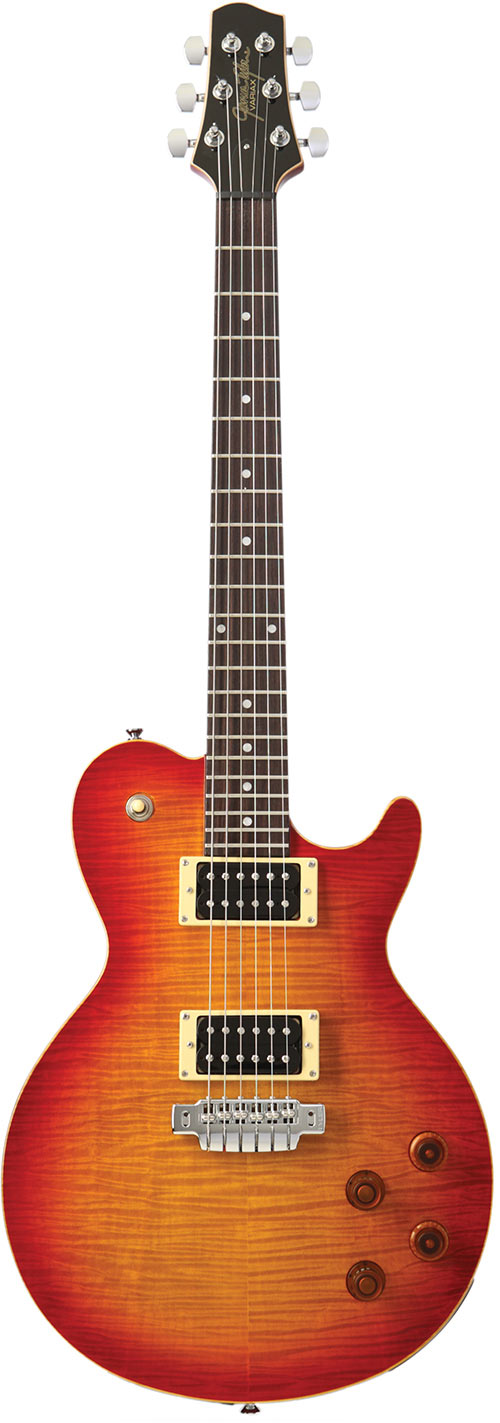 Line 6 Tyler Variax JTV-59 Cherry Sunburst Modelling Guitar Single Cut