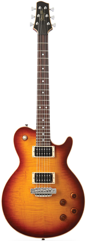 Tyler Variax JTV-59US Single Cut Tobacco Sunburst A Top