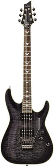 Schecter Omen Extreme-6 FR See Thru Black