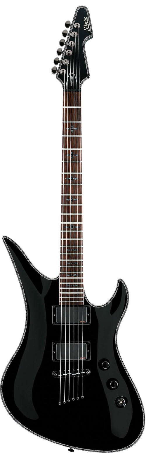 Schecter Hellraiser Avenger Gloss Black