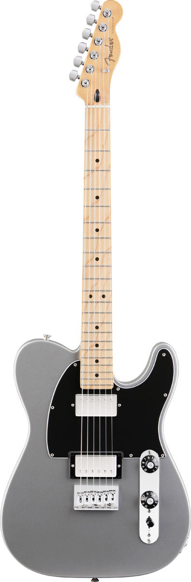Fender Blacktop HH Telecaster MN Silver