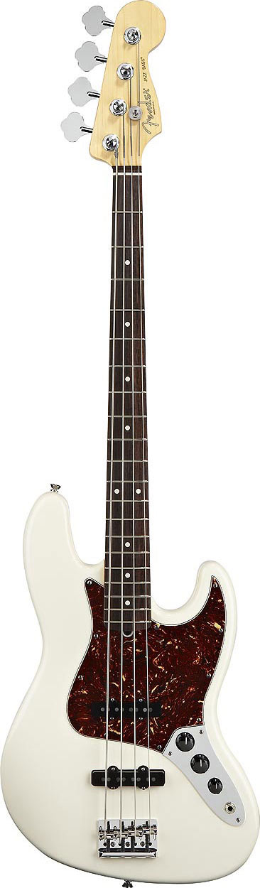 Fender American Standard  Jazz Bass Olympic White RW (End of Line)