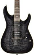Schecter Omen Extreme-6 See Thru Black