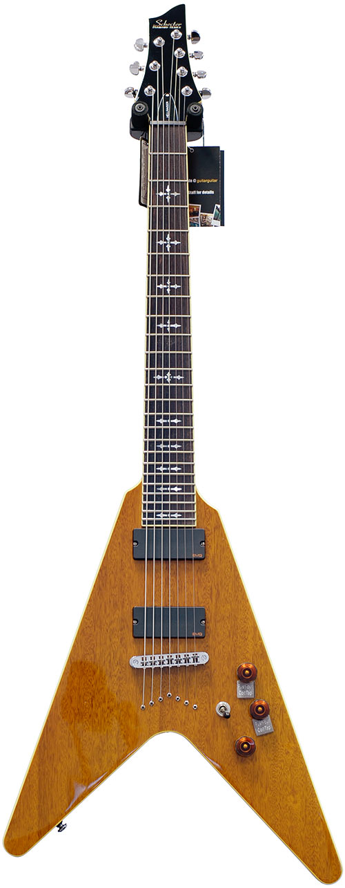 Schecter V-7 Korina Limited