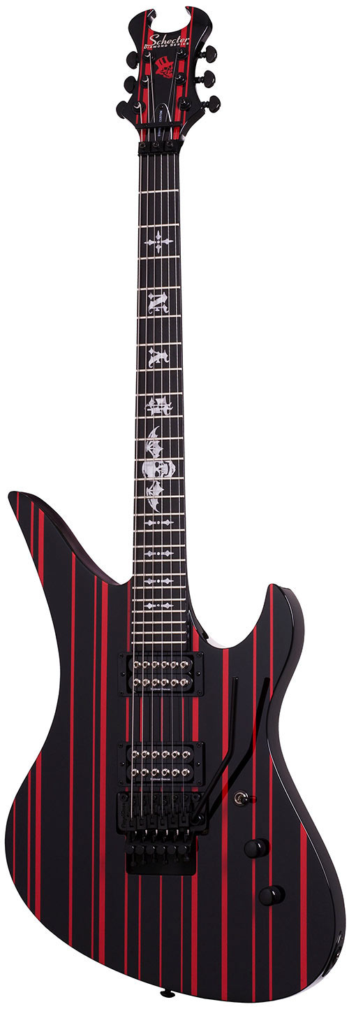 Schecter Synyster Gates Custom Limited Black Red