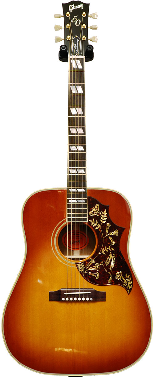 Gibson Limited Edition 50th Anniversary 1960 Hummingbird Dark Heritage Cherryburst