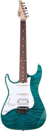 Suhr Pro Series S3 Lefty Trans Teal LH