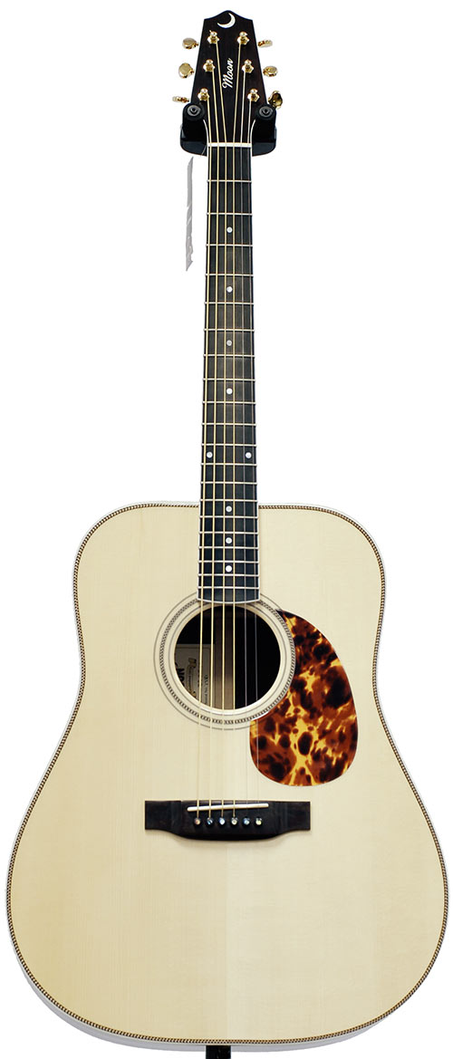 Moon Model BR-D Custom Brazilian Rosewood / Adirondack #1781