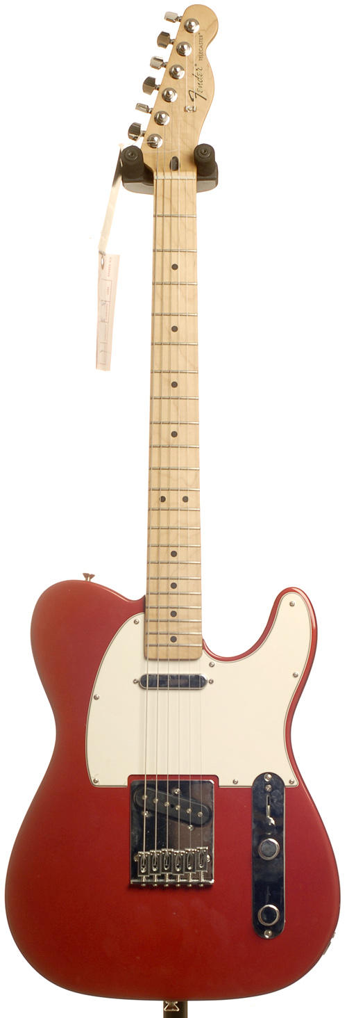 Fender Standard Tele MN Candy Apple Red Tint