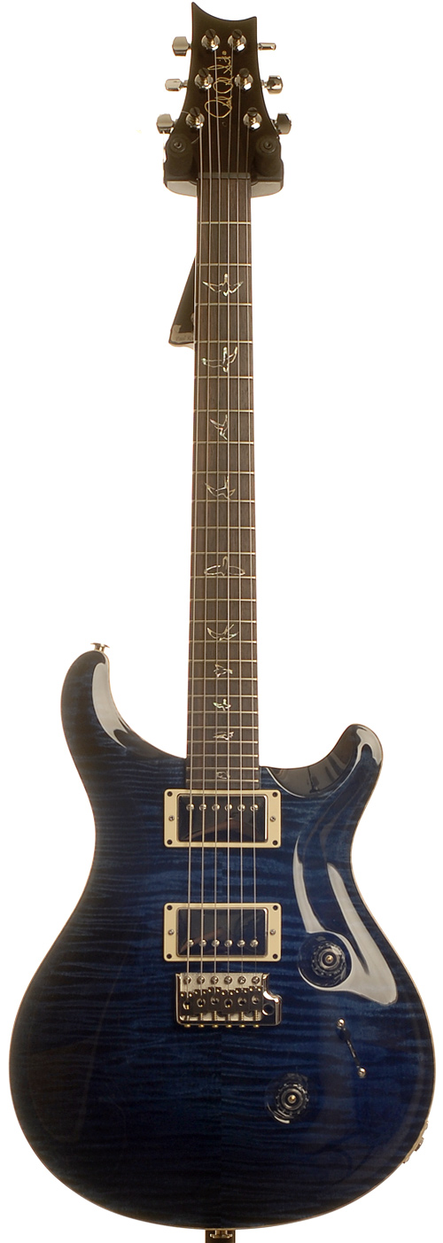 PRS Custom 24 Whale Blue 10 Top Birds