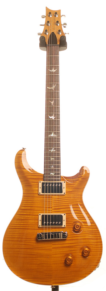 PRS Custom 22 10 Top Birds Amber