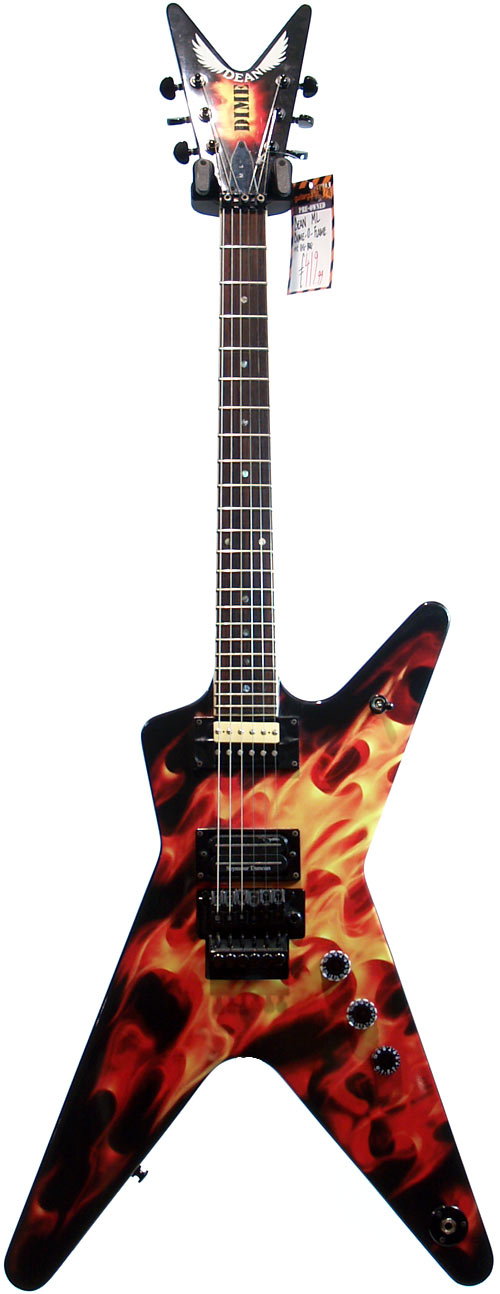 Dean ML Dime-O-Flame - Pre Owned