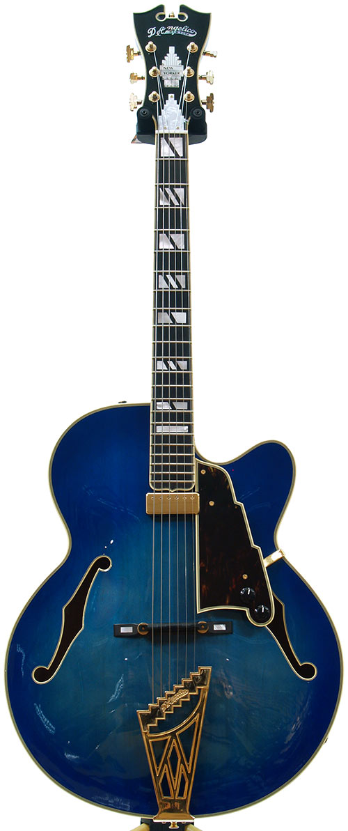 D'Angelico New Yorker NYL-2 Blue Sunburst - (Pre Owned)