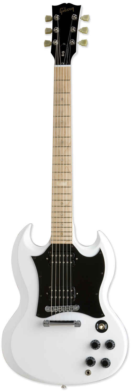 Gibson SG Raw Power All Maple Satin White