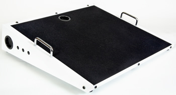 Trailer Trash Pro Series Pedalboard White (28 x 18 inches)