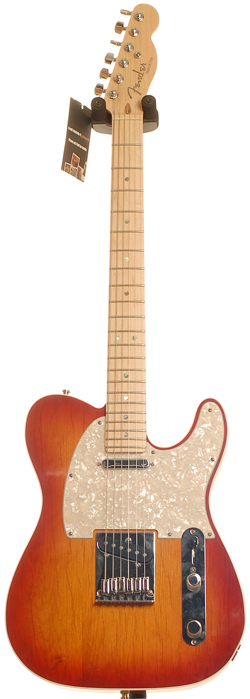 Fender American Deluxe Tele MN Aged Cherry Burst