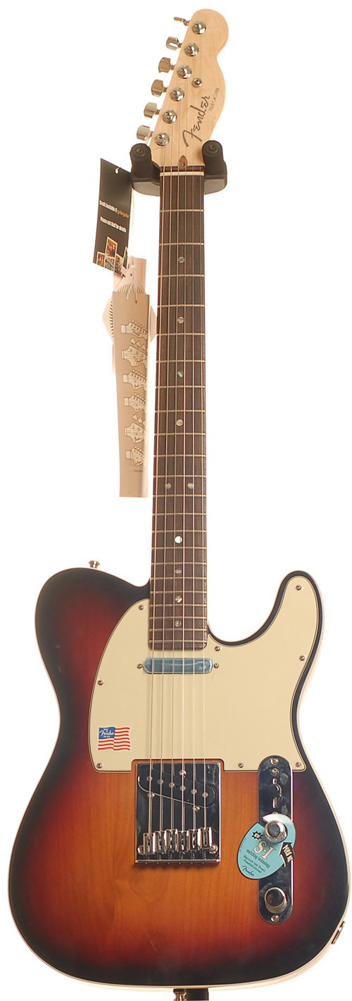 Fender American Deluxe Tele RW 3-Colour Sunburst